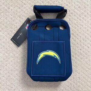 NEW Los Angeles Chargers NFL Football Six Pack Beverage Drink Carrier Bag